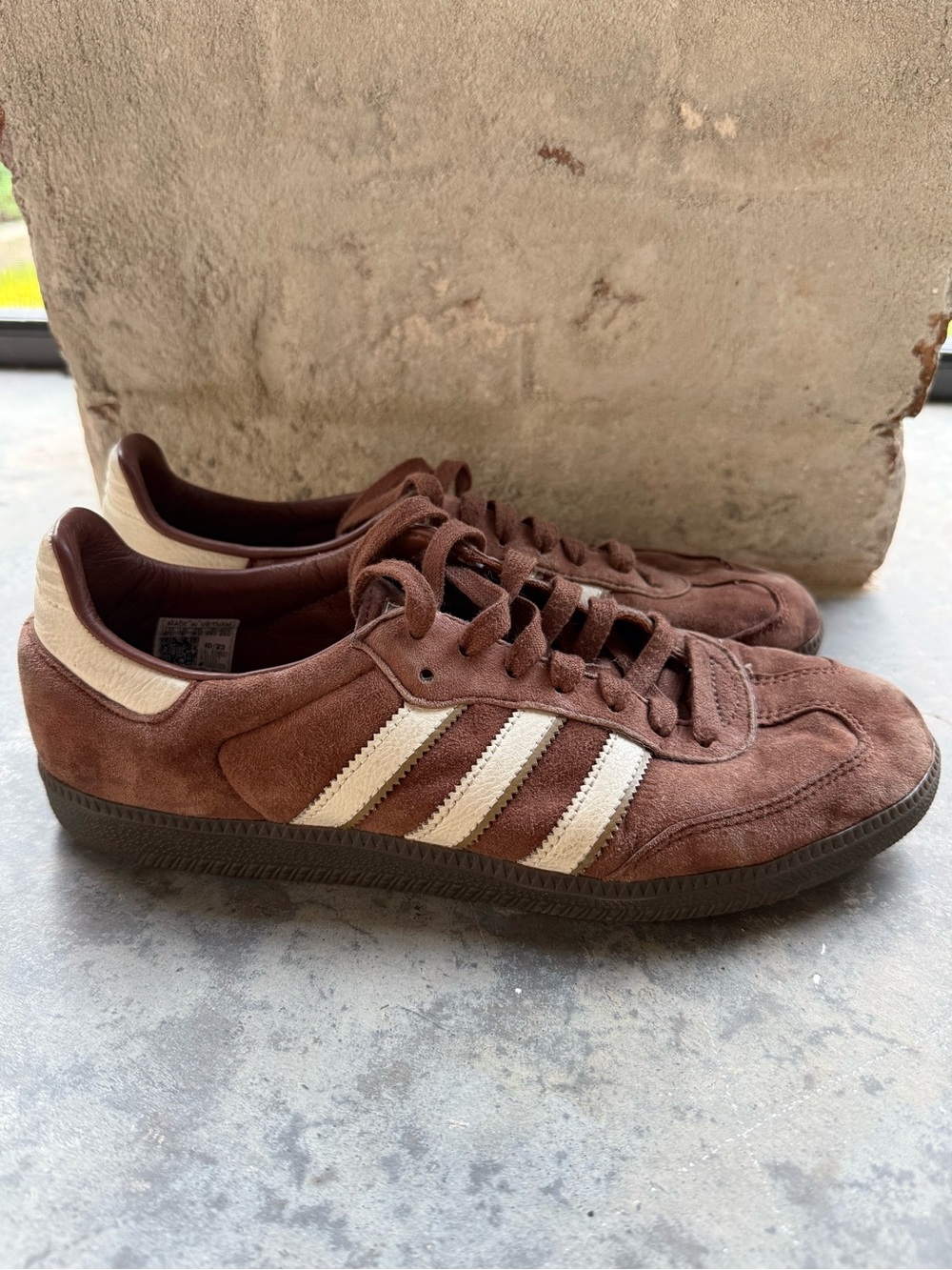 Adidas Samba OG Luxe Preloved Brown Suede Sneakers Men’s 8.5 IG1357